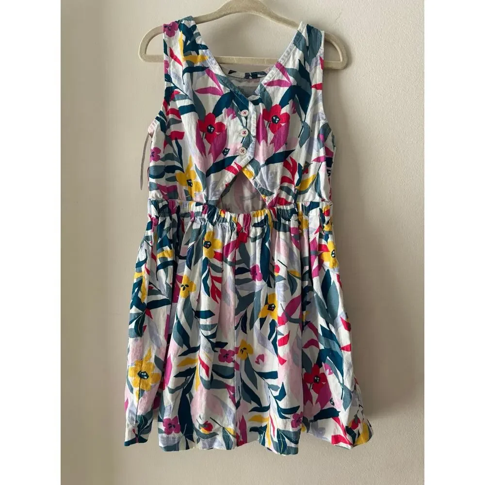 Carter’s Toddler Girls Floral Linen Dress - 4T